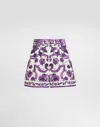 Dolce & Gabbana Majolic-print Shorts In Multi