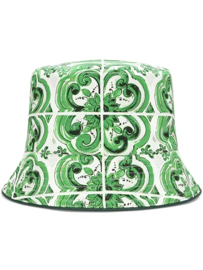 DOLCE & GABBANA MAJOLICA BUCKET HAT