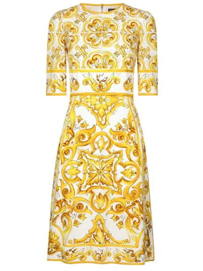 DOLCE & GABBANA MAJOLICA DRESS