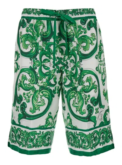 Dolce & Gabbana Majolica In Green