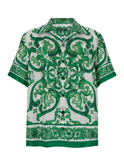 Dolce & Gabbana Majolica In Green