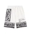 Dolce & Gabbana Majolica-print Shorts In White