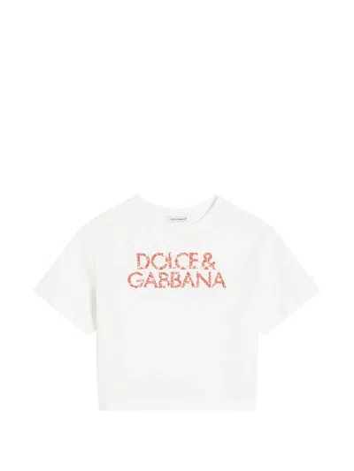 DOLCE & GABBANA MAJOLICA LOGO-PRINT T-SHIRT