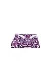Dolce & Gabbana Dolce  Gabbana Majolica Print Beach Towel In Purple