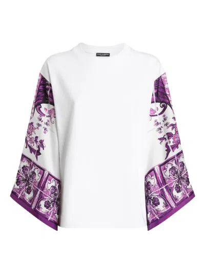 Dolce & Gabbana Majolica-print Blouse