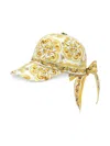 Dolce & Gabbana Majolica-print Cap In Yellow