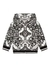 Dolce & Gabbana Majolica-print Cotton Hoodie