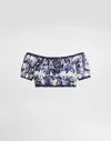Dolce & Gabbana Majolica-print Cotton Top