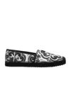 Dolce & Gabbana Majolica-print Espadrilles In Black