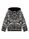 Dolce & Gabbana Majolica-print Hooded Jacket
