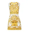 Dolce & Gabbana Majolica Cotton-blend Brocade Minidress