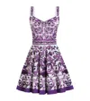 Dolce & Gabbana Dolce&gabbana Women Maiolica Print Dress In Multi