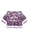 Dolce & Gabbana Majolica-print Cotton Blouse In Multi