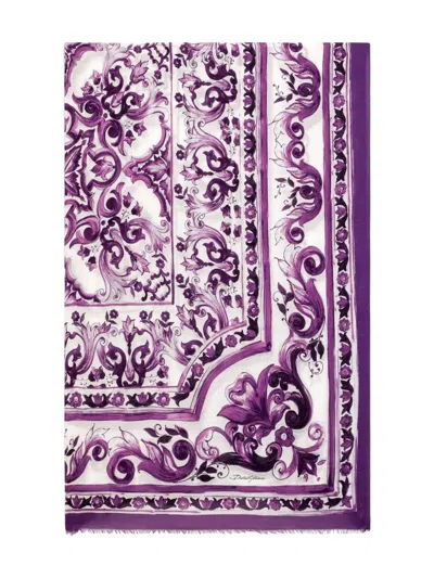 Dolce & Gabbana Majolica-print Scarf