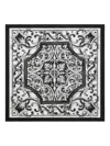 Dolce & Gabbana Majolica-print Scarf In Black