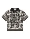 Dolce & Gabbana Majolica-print Shirt In Black