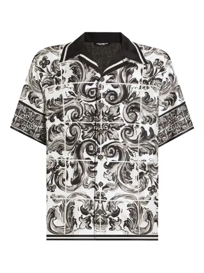 Dolce & Gabbana Majolica-print Shirt In Multi