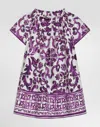 Dolce & Gabbana Majolica-print Short-sleeved Poplin Dress