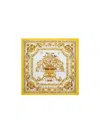 Dolce & Gabbana Majolica-print Silk Foulard In Nude