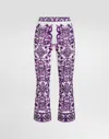 Dolce & Gabbana Majolica-print Trousers