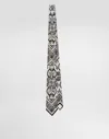 Dolce & Gabbana Majolica-print Silk Twill Tie