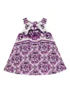 Dolce & Gabbana Baby Girls Majolica Dress With Knickers