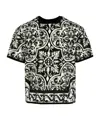 Dolce & Gabbana Majolica-print T-shirt In Black