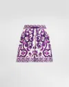 Dolce & Gabbana Dolce&gabbana Women Majolica Print Shorts In Multi