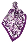 Dolce & Gabbana Maiolica Print Scarf In Multi