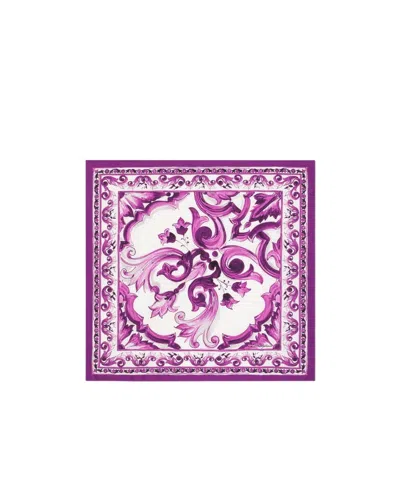 Dolce & Gabbana Dolce  Gabbana Majolica Printed Scarf
