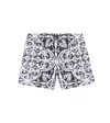 Dolce & Gabbana Majolica Swim Trunks In White