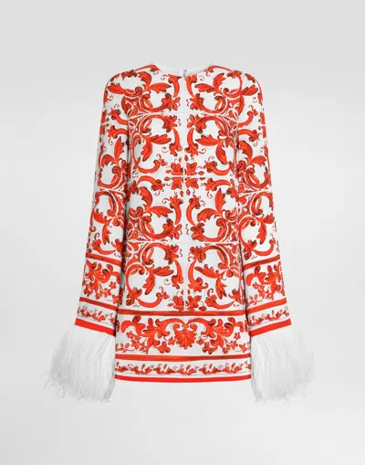 Dolce & Gabbana Abito In Orange