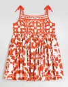 Dolce & Gabbana Majolica Cotton Dress In Multi