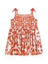 Dolce & Gabbana Majolica Cotton Dress In White