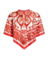 Dolce & Gabbana Majolica-print Top In Pattern