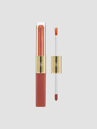 Dolce & Gabbana Make It Double High-shine Lip Gloss In 01 Orange
