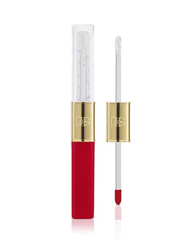 Dolce & Gabbana Make It Double Lip Tint & Lip Gloss In Red