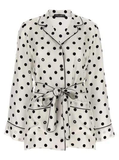 Dolce & Gabbana Mambo' Shirt In White