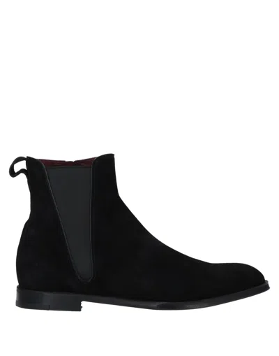 DOLCE & GABBANA DOLCE & GABBANA MAN ANKLE BOOTS BLACK SIZE 8 CALFSKIN,17059291WS 7
