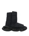Dolce & Gabbana Man Ankle Boots Black Size 9 Nylon In Black