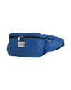 Dolce & Gabbana Man Belt Bag Blue Size - Polyamide, Nylon, Calfskin In Blue