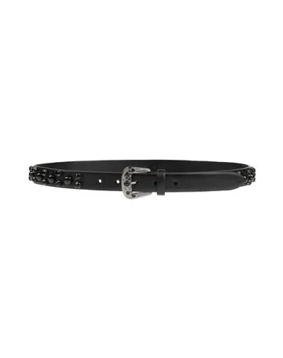 Dolce & Gabbana Man Belt Black Size 34 Calfskin