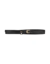 Dolce & Gabbana Man Belt Black Size 39.5 Calfskin In Black