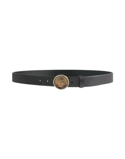Dolce & Gabbana Man Belt Black Size 36 Calfskin