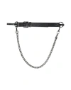 Dolce & Gabbana Man Belt Black Size 39.5 Calfskin In Black