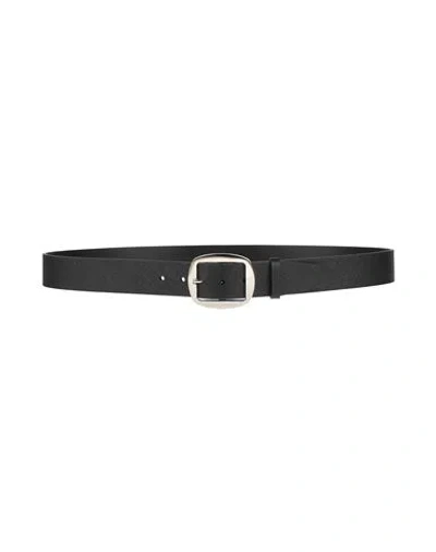 Dolce & Gabbana Man Belt Black Size 43.5 Calfskin