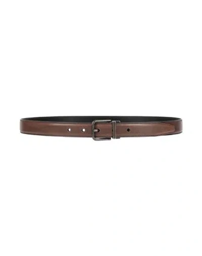 Dolce & Gabbana Belts In Brown