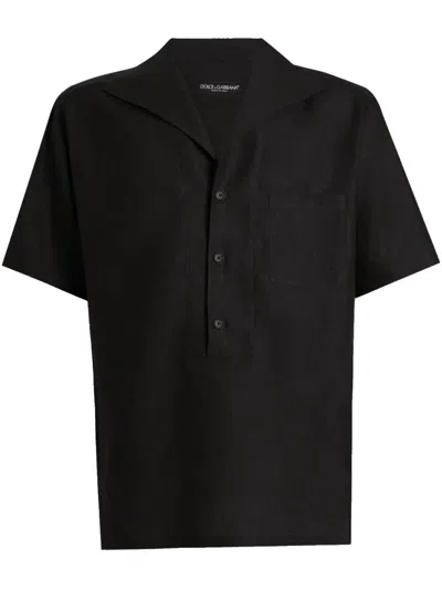 Dolce & Gabbana Man Black Shirt