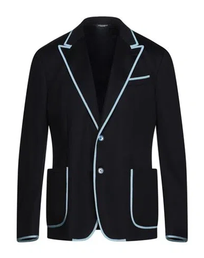 Dolce & Gabbana Man Blazer Black Size 42 Cashmere
