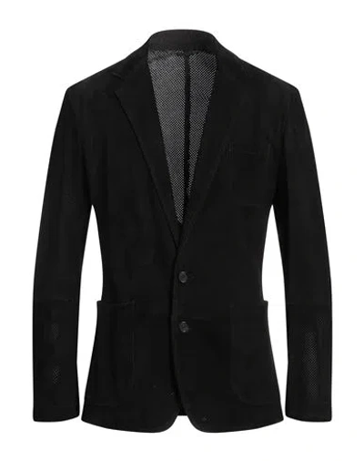 Dolce & Gabbana Man Blazer Black Size 42 Lambskin